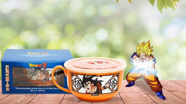 ドラゴンボール　カゴメ　懸賞当選品　食器　dishes Goku Vegeta Amazon.com | JUST FUNKY Dragon Ball Z Goku and Vegeta 24oz Soup